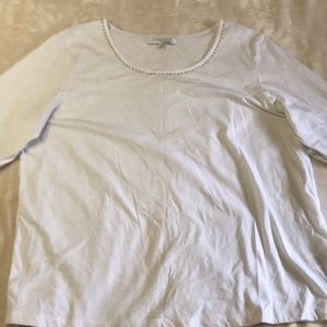 White long sleeve shirt